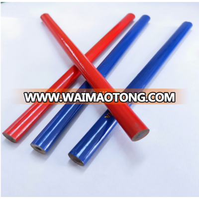 12 pcs shrink packing color carpenter pencil for sale